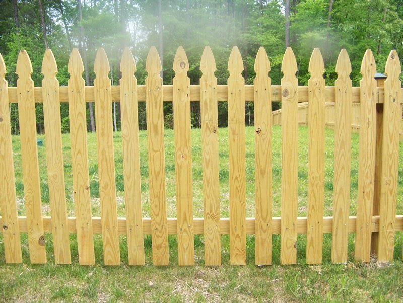 Southern Maryland fence, St Mary's county, vinyl fence,